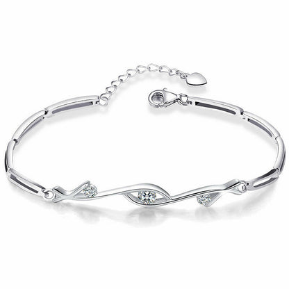 Bracelet Seoul en argent – élégance moderne et éclat raffiné