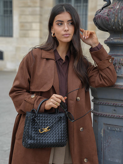 Sac tressé Lucia – Élégance et raffinement au quotidien
