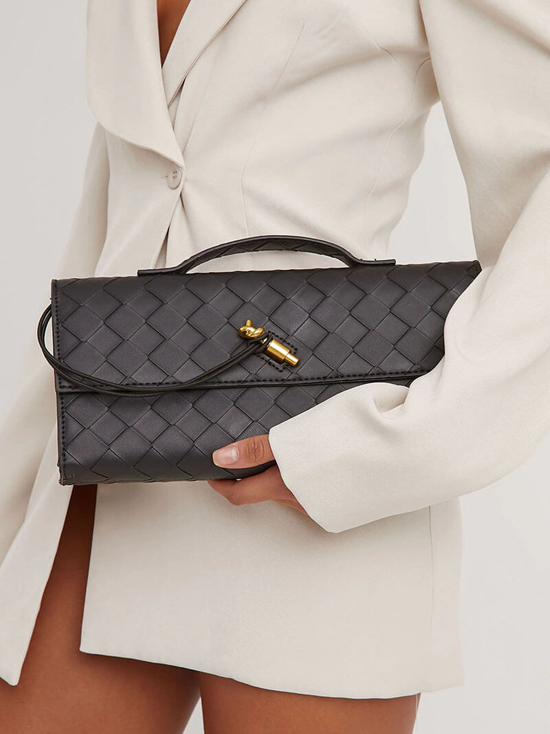 Sac tissé Bianca – Élégance et savoir-faire artisanal