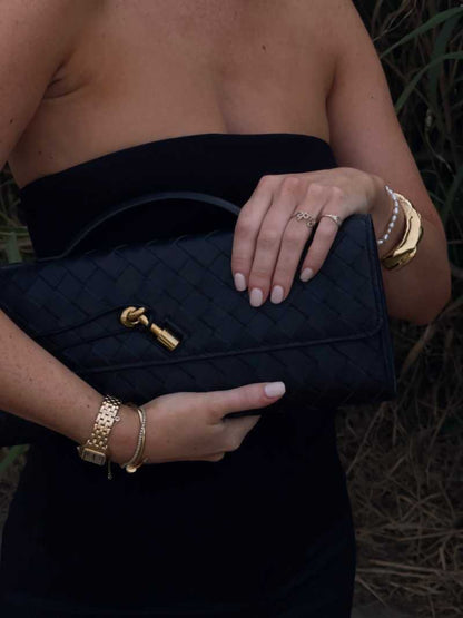 Sac tissé Bianca – Élégance et savoir-faire artisanal