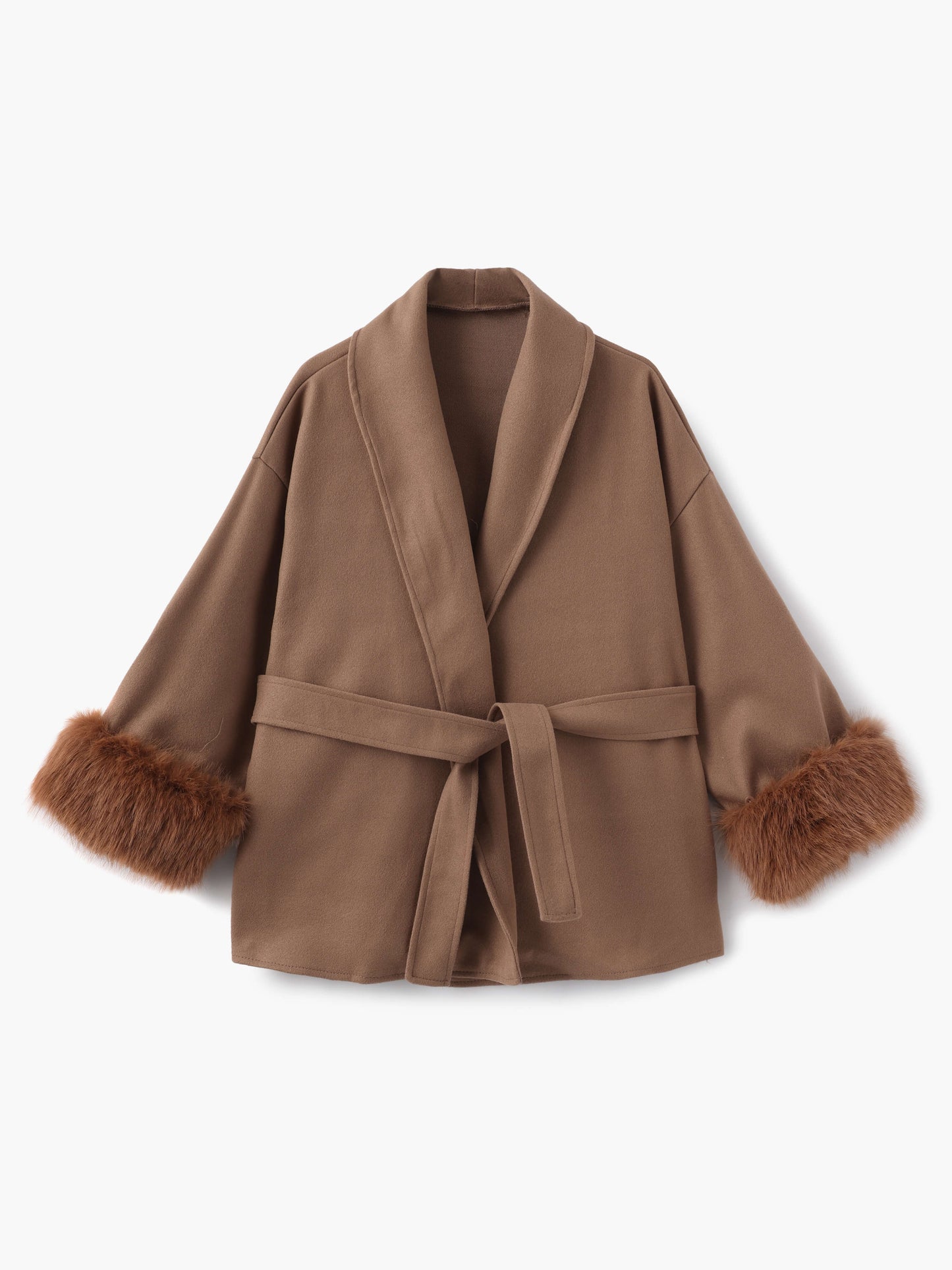 Manteau Grace en fausse fourrure – Élégance et chaleur en toute saison