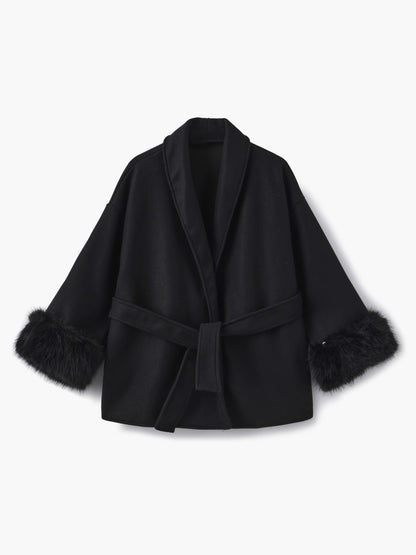 Manteau Grace en fausse fourrure – Élégance et chaleur en toute saison