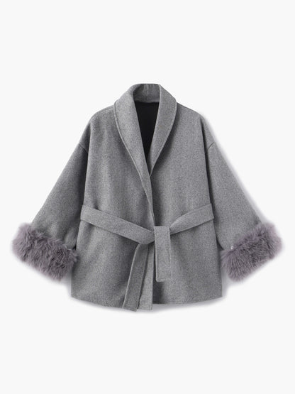 Manteau Grace en fausse fourrure – Élégance et chaleur en toute saison