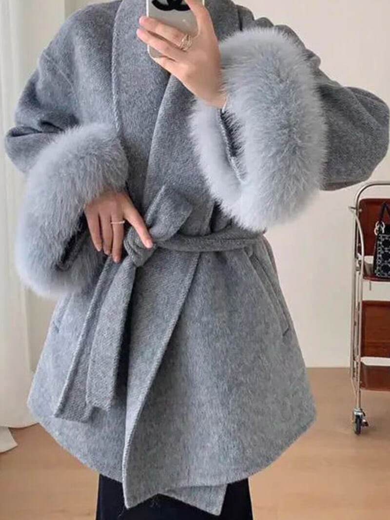 Manteau Grace en fausse fourrure – Élégance et chaleur en toute saison