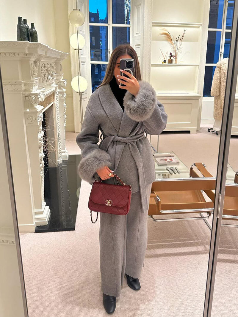 Manteau Grace en fausse fourrure – Élégance et chaleur en toute saison