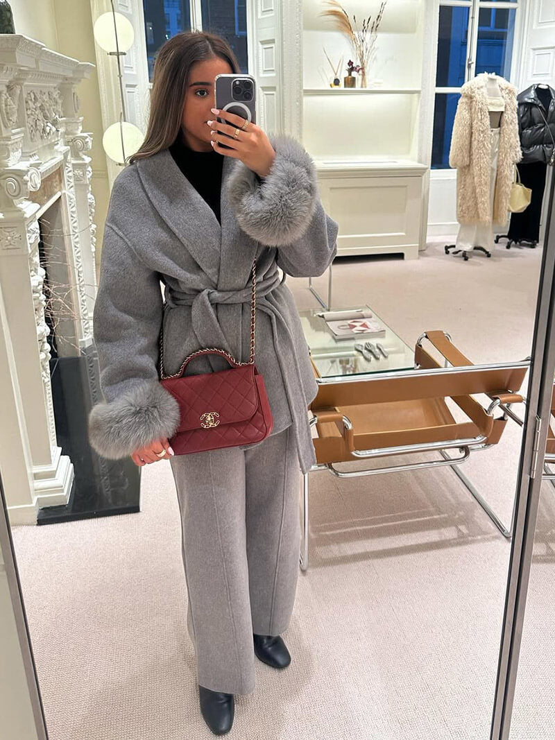 Manteau Grace en fausse fourrure – Élégance et chaleur en toute saison