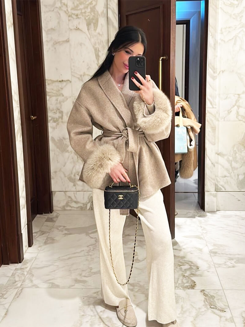 Manteau Grace en fausse fourrure – Élégance et chaleur en toute saison