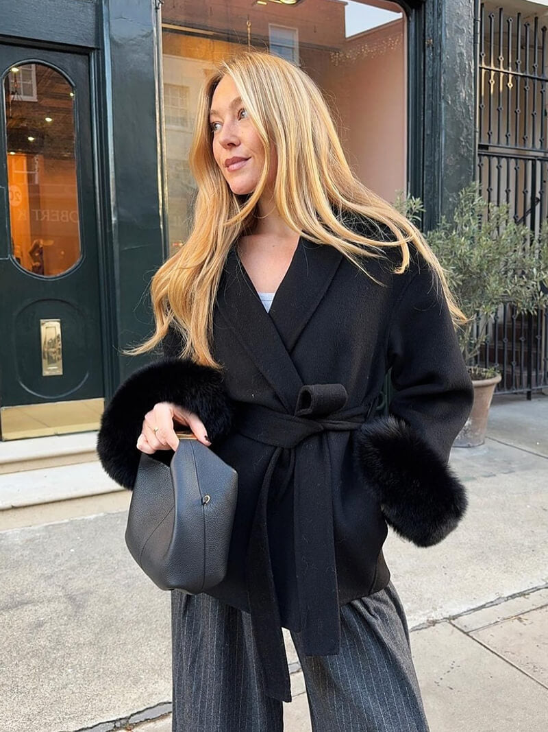 Manteau Grace en fausse fourrure – Élégance et chaleur en toute saison