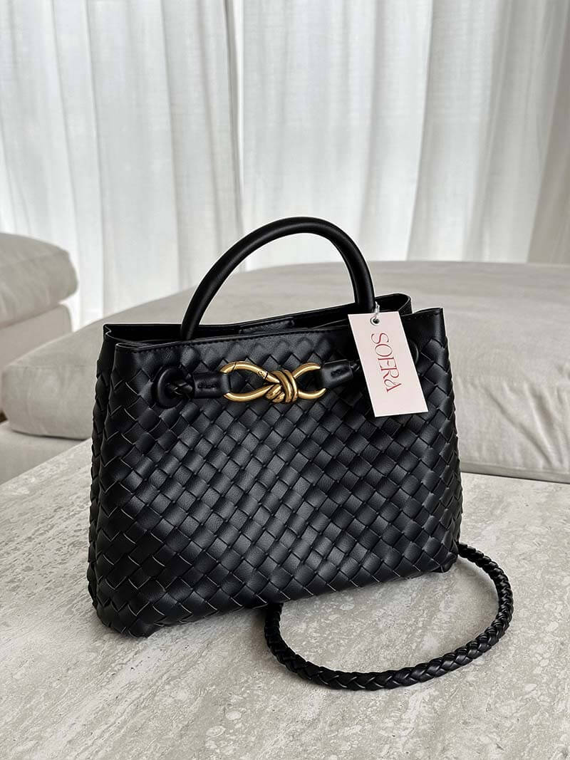 Sac tressé Lucia – Élégance et raffinement au quotidien