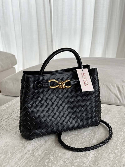 Sac tressé Lucia – Élégance et raffinement au quotidien