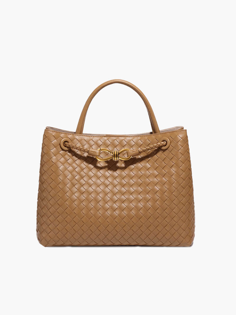 Sac tressé Lucia – Élégance et raffinement au quotidien