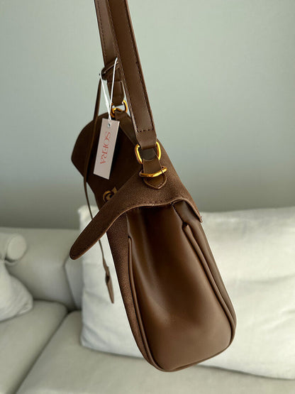 Sac Ramona en daim végan – Élégance et praticité au quotidien