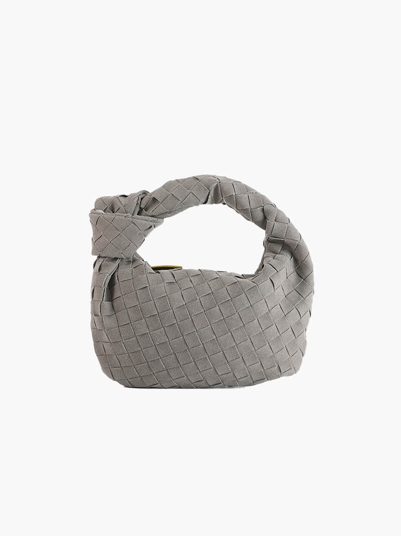 Mini sac en daim tressé – Élégance et raffinement au quotidien