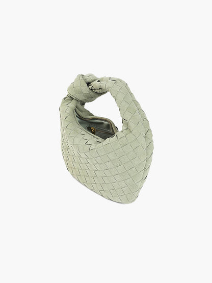 Mini sac en daim tressé – Élégance et raffinement au quotidien