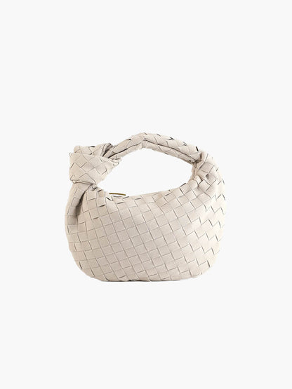 Mini sac en daim tressé – Élégance et raffinement au quotidien