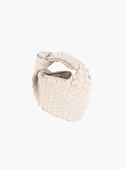 Mini sac en daim tressé – Élégance et raffinement au quotidien