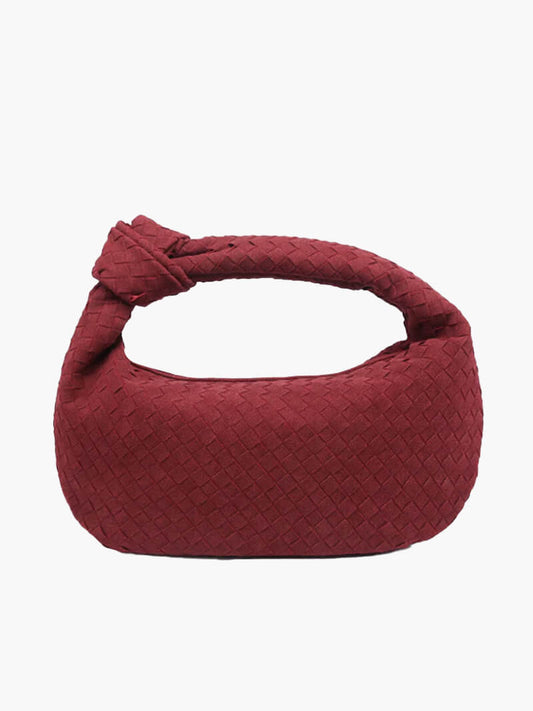 Sac tressé en daim – Élégance et praticité au quotidien