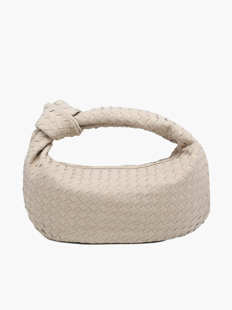 Sac tressé en daim – Élégance et praticité au quotidien